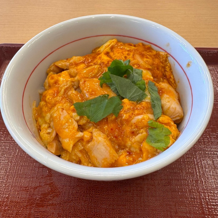 辛旨赤い親子丼