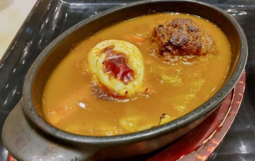 ほろほろハンバーグのカレー カシミール