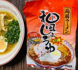 こんにゃくラーメン和風しょうゆピリ辛味