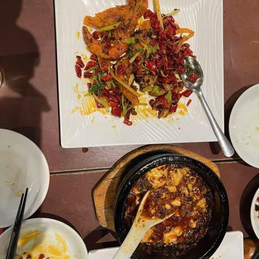 麻婆豆腐 辛いけど美味しい