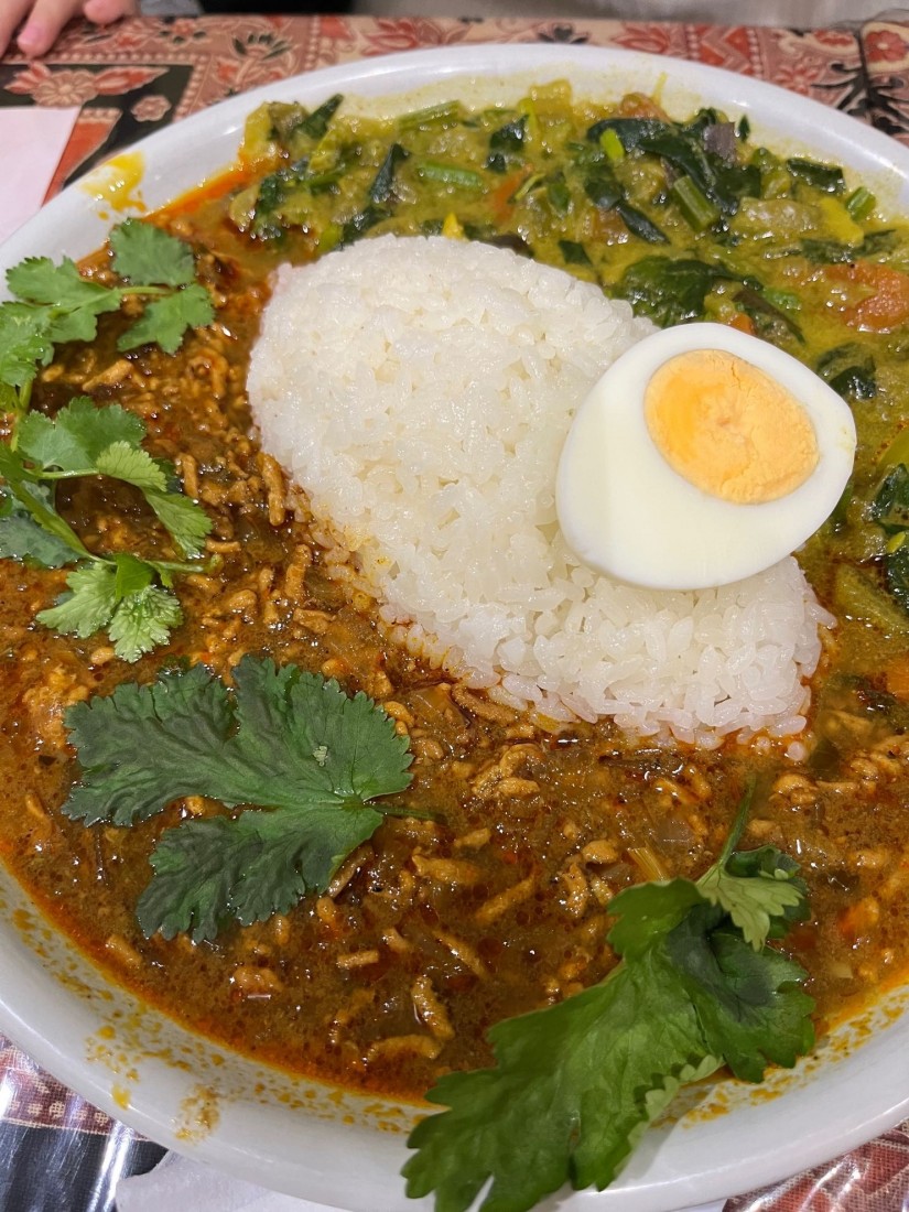 あいがけカリー