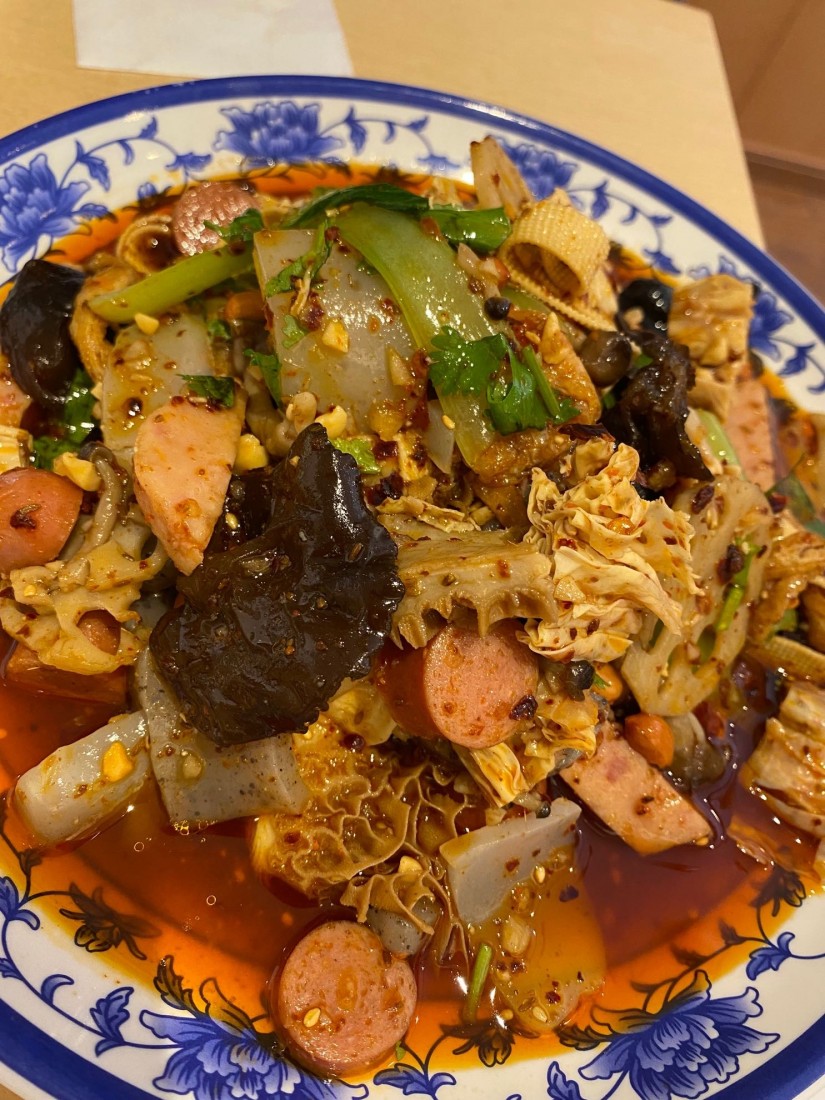 麻辣湯 辛さ増し