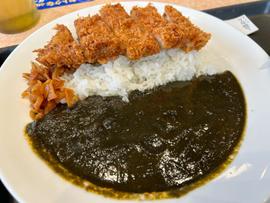 黒カツカレー