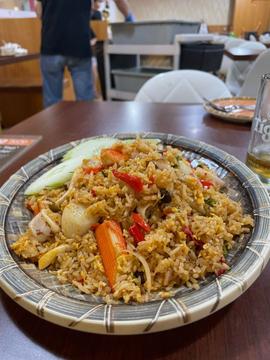 Tom yum fried rice   more spicy 