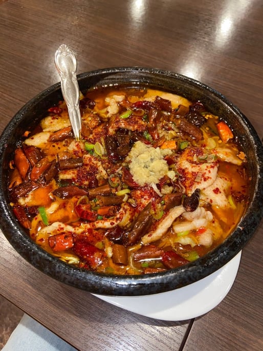 豚肉と野菜の辛煮込