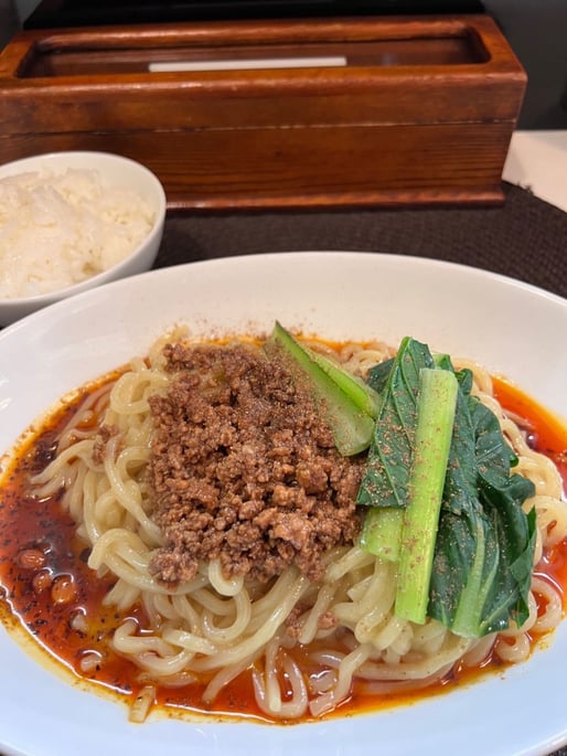 汁なし坦々麺 辛さ痺れまし