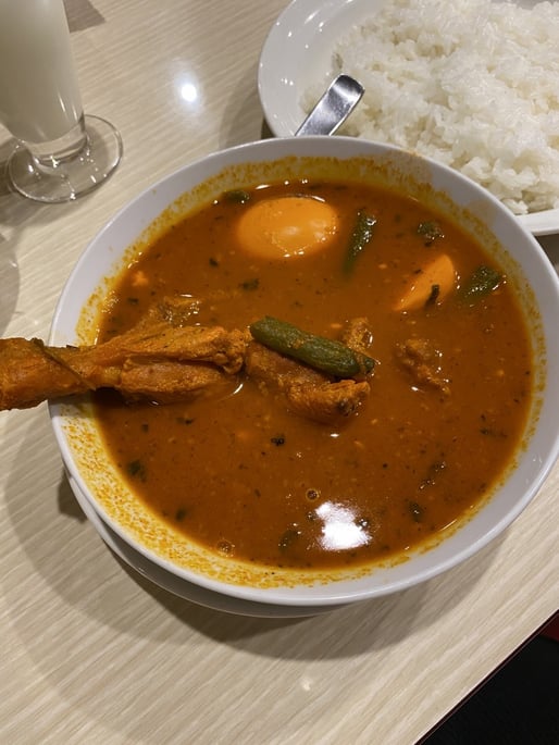 チキンカレースープ 激辛20倍
