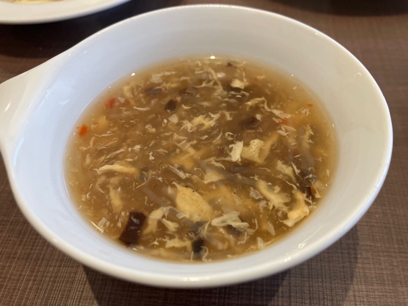 春雨ときくらげのスープ