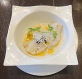 カサゴのサンラー蒸し 〜ドライトマトの旨みと共に〜