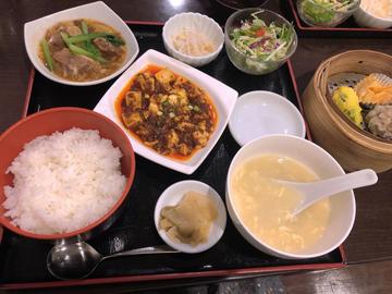 スペシャルランチセット＋ハーフ坦々麺
