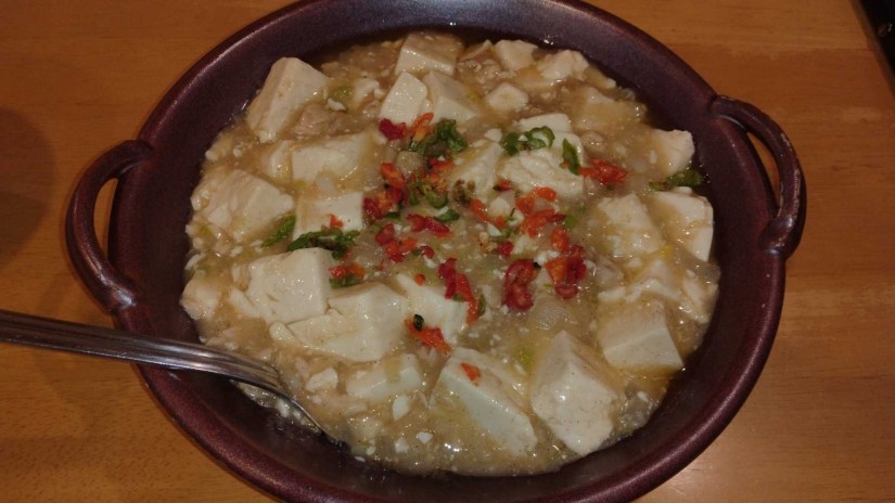 四川山椒麻婆豆腐