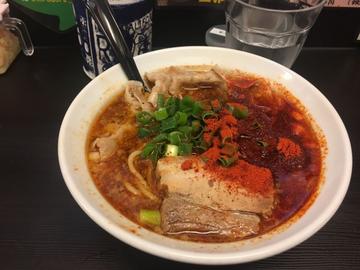 辛口肉そば 醤油 ４辛