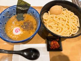 味玉辛つけ麺