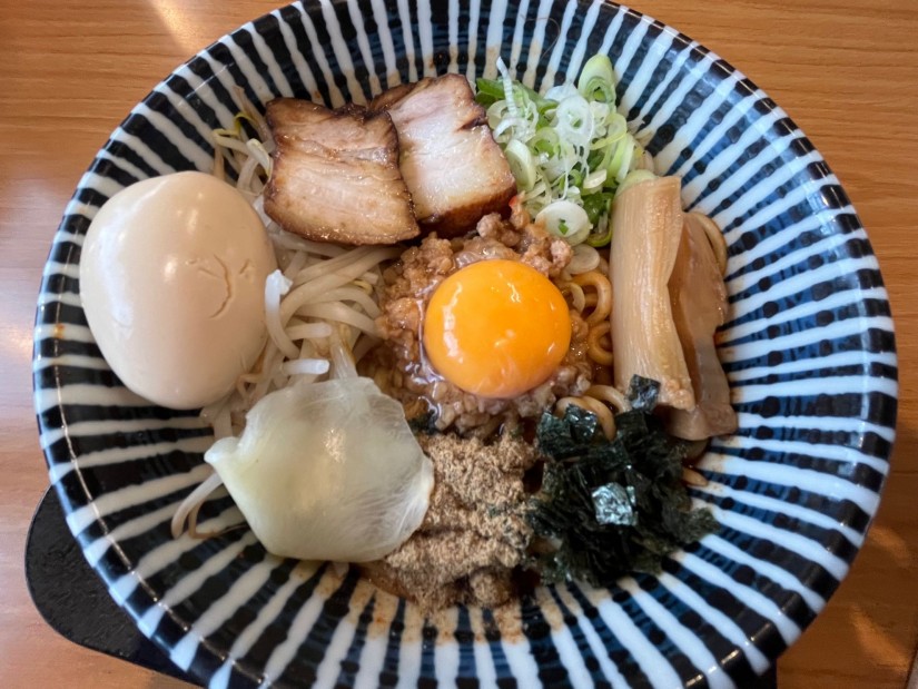 極・まぜそば 四川×2 辛さ10倍