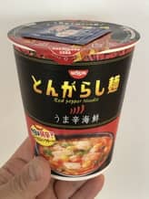 とんがらし麺 うま辛海鮮 ５ 激辛（辛さ調節パウダー全使用）