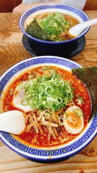 激辛蒙古醤醤油豚骨麺 激辛