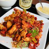 鶏肉の四川唐辛子炒め 辛口