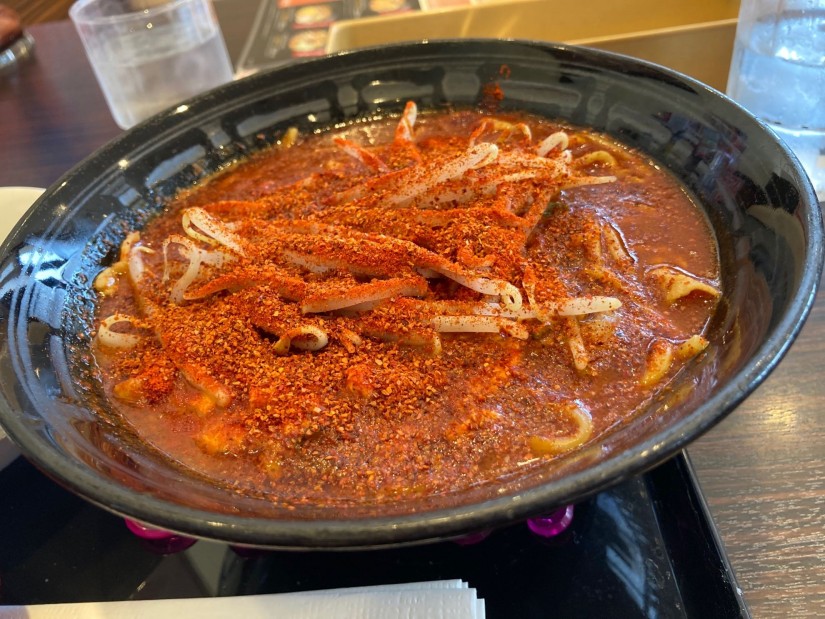 カレー辛麺 激辛