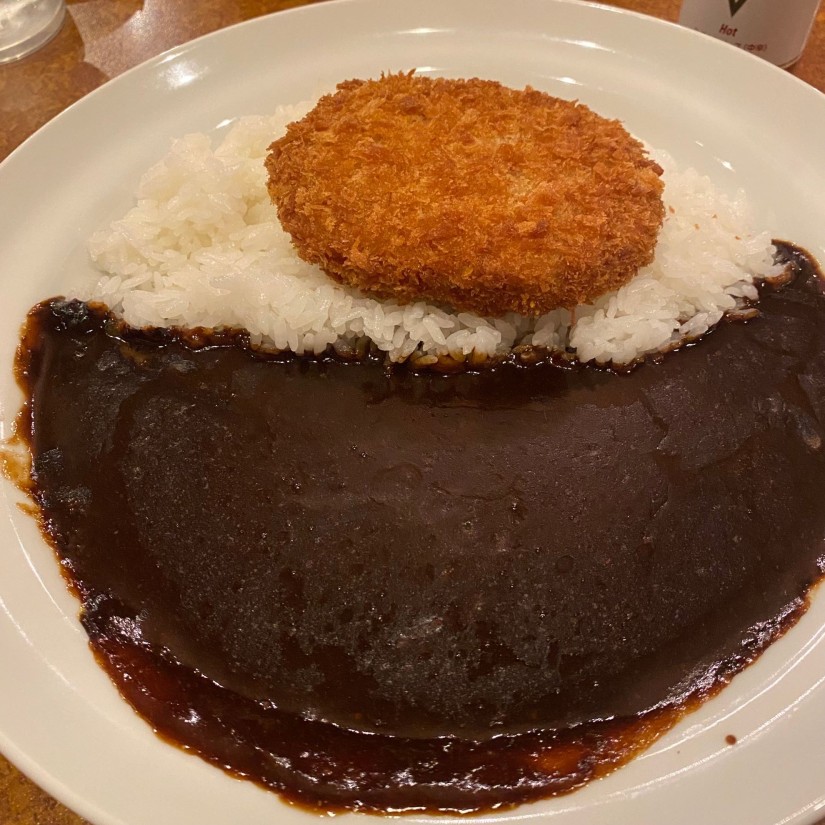 ビーフコロッケカレー 超辛