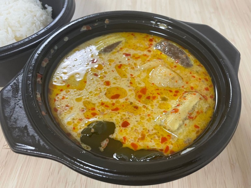 グリーンカレー 激辛(UberEats)