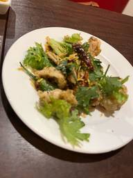 軟骨の青山椒揚げ