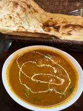 小松菜じゃがいもチキンカレー very hot