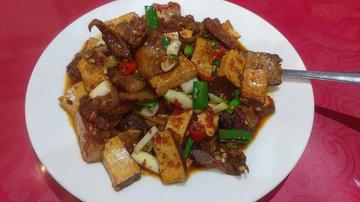 腊肉炒香干