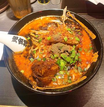 カラシビ味噌らー麺  辛さ鬼増し シビ増し