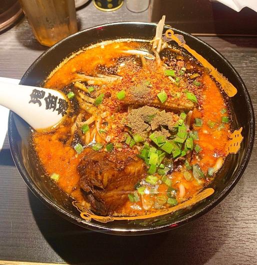 カラシビ味噌らー麺  辛さ鬼増し シビ増し