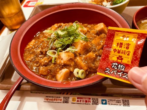 四川風麻婆丼