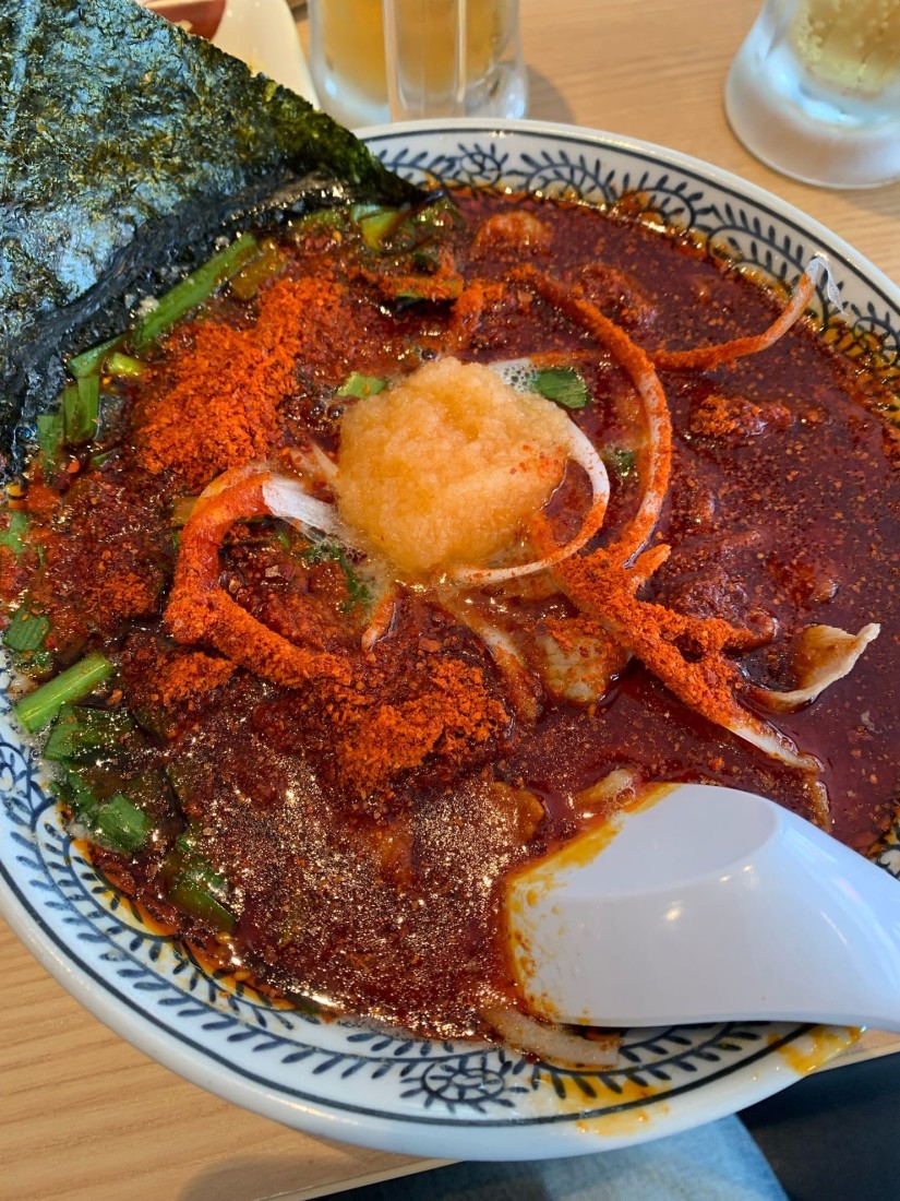 肉辛ラーメン（こんにゃく麺変更） ３辛✖️5倍