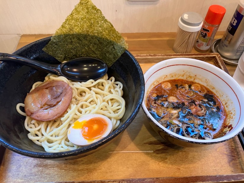 辛味噌つけ麺(カラ鬼増し)