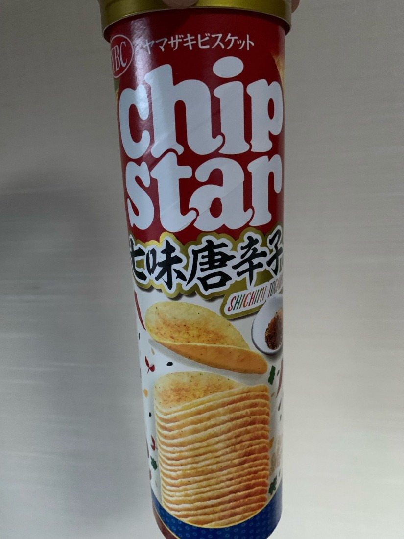 チップスター 七味唐辛子味