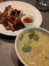 グリーンカレー&ガイヤーン