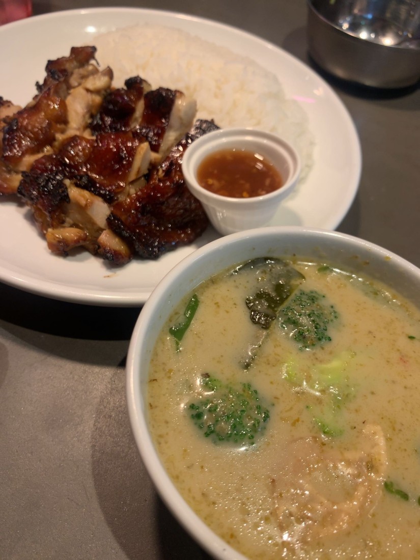 グリーンカレー&ガイヤーン