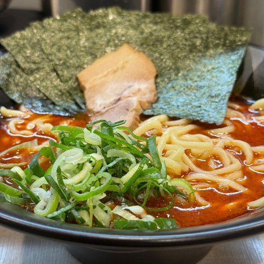 激辛豚骨ラーメン(海苔増し) 激辛