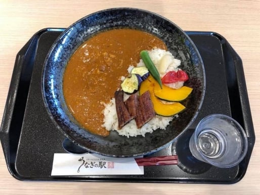 鰻カレー 1.5辛