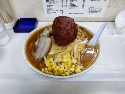 ラーメントッピング 辛子追加