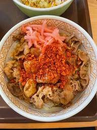 にんにくファイヤー牛丼