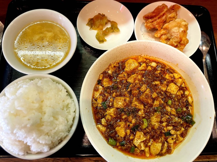 麻婆豆腐定食