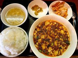 麻婆豆腐定食