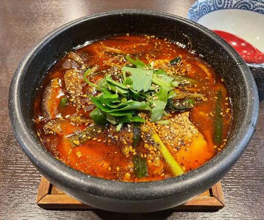 うなぎのユッケジャン