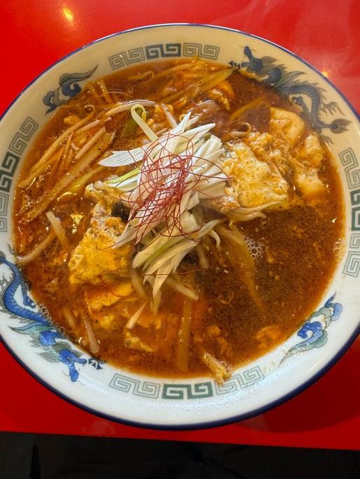 酸らー湯めん 辛さ表記なし