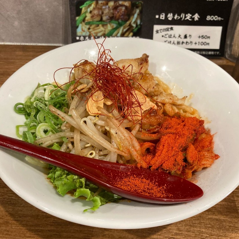 堀江ホルモンまぜそば 5辛