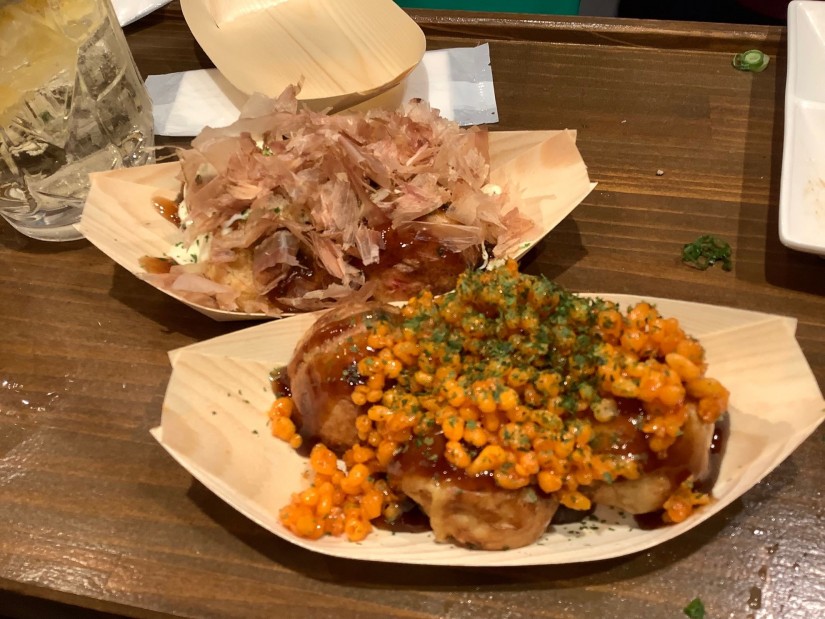 ピリ辛たぬき(たこやき)