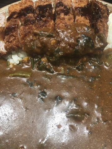 低糖質カレー + ヒレカツ 10辛
