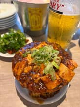 こぼれ麻婆豆腐