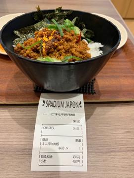 ミニ坦々肉飯