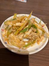 シャキシャキネギと鶏のピリ辛 ピリ辛