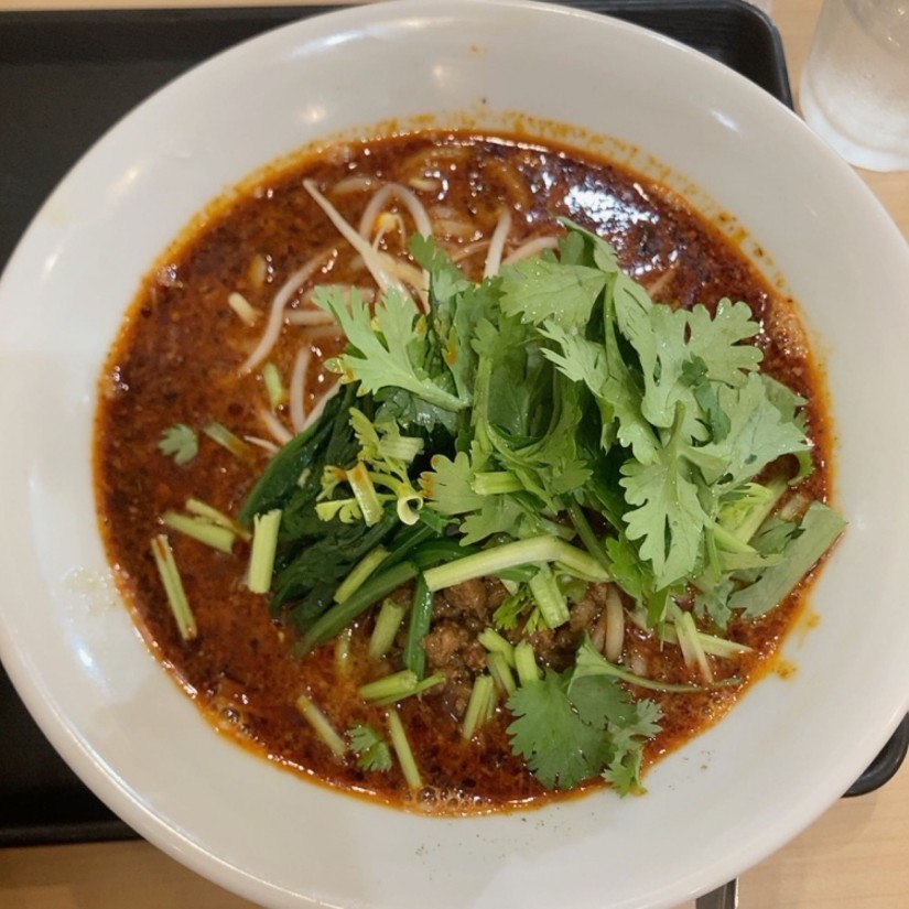 白坦々麺 辛さ6、痺れ6